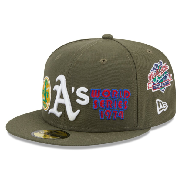 New Era 59FIFTY 7 5/8 Oakland Athletics WS