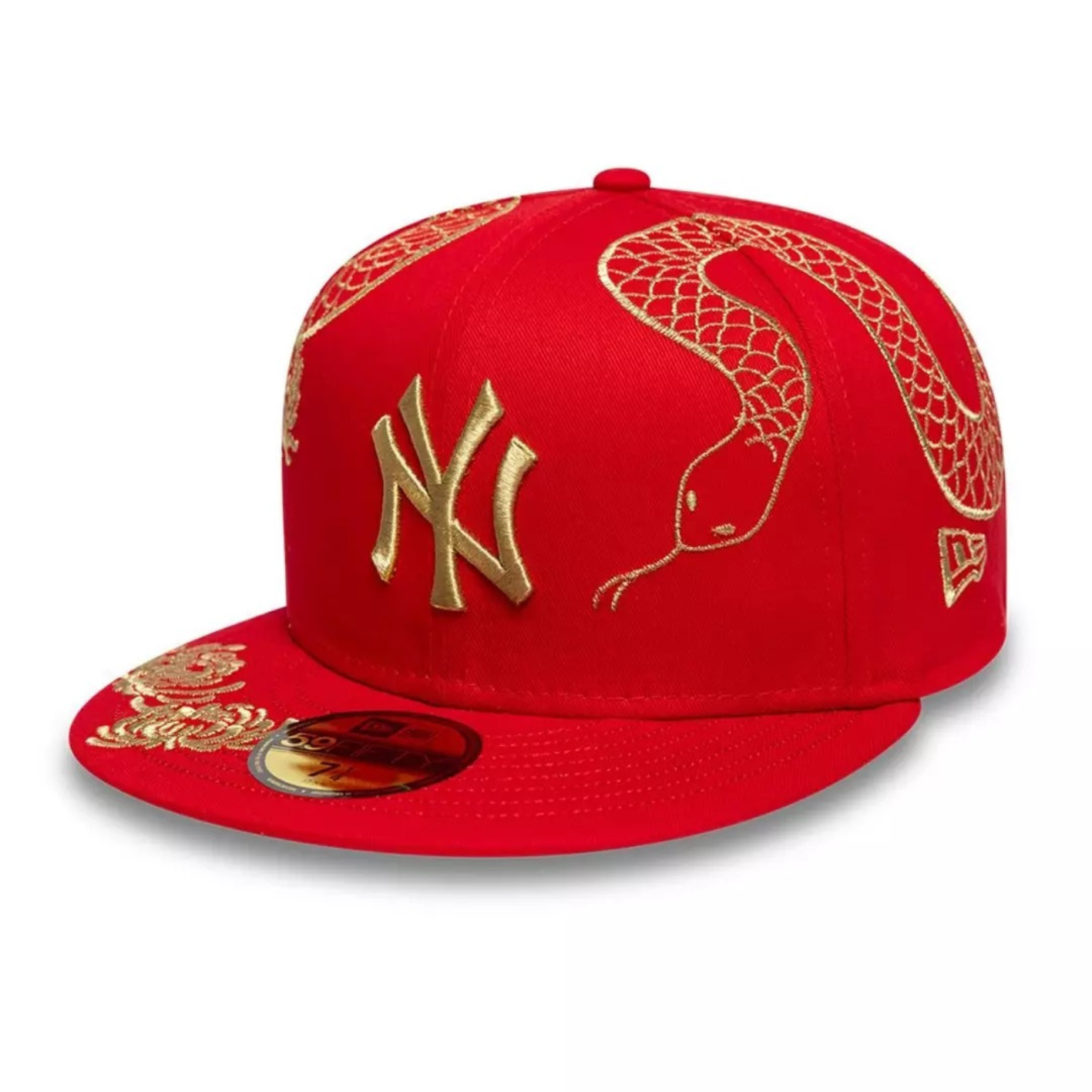 New Era 59Fifty 7 5/8 New York Yankees - Year of the Snake - RED