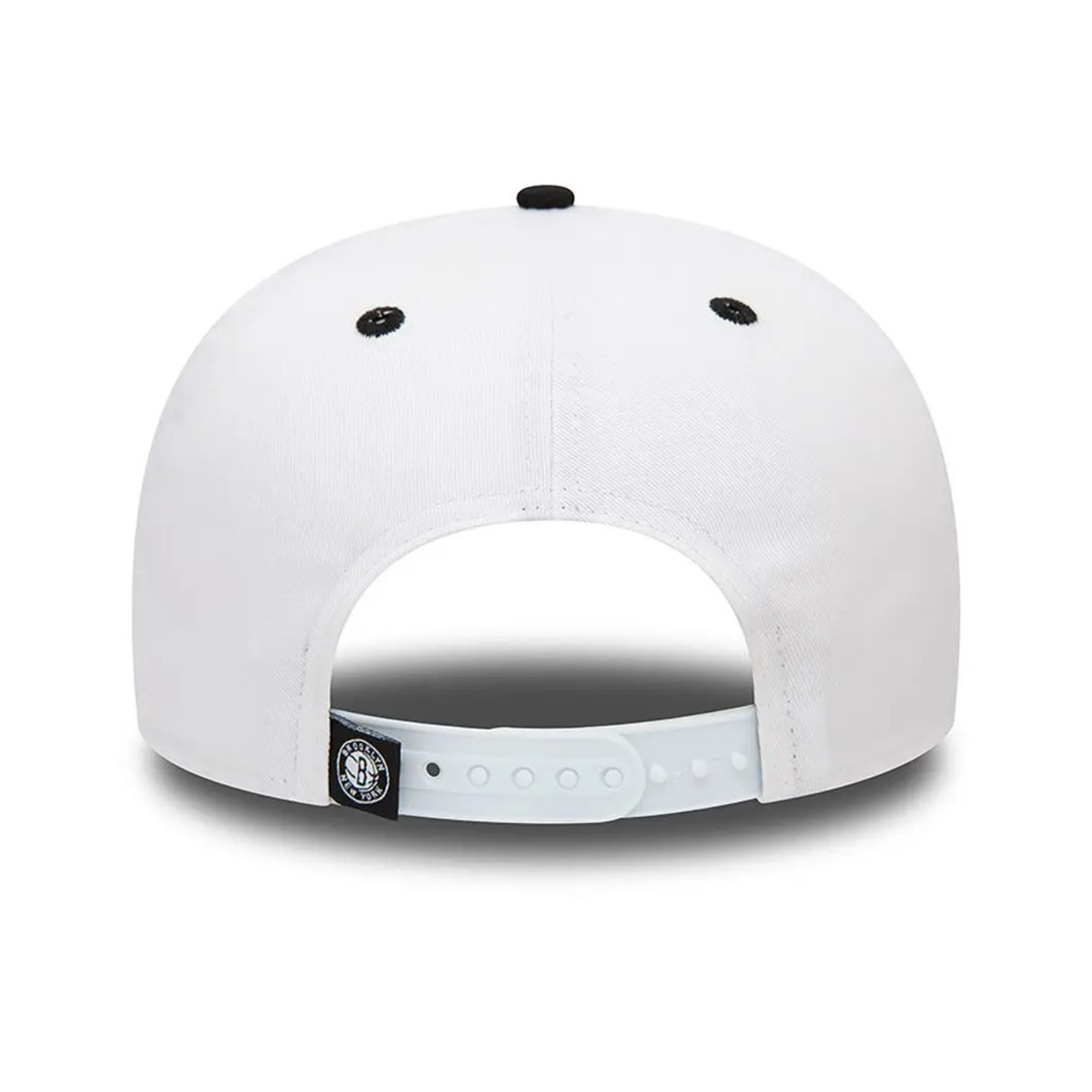New Era Brooklyn Nets Crown White 9FIFTY Snapback Cap - Image 3