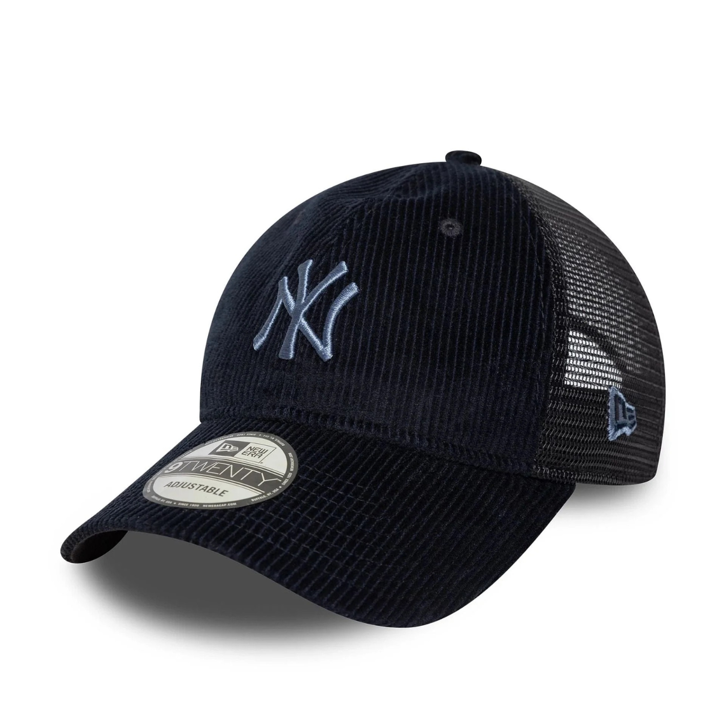 New York Yankees MLB Cord Navy 9TWENTY Trucker Adjustable Cap
