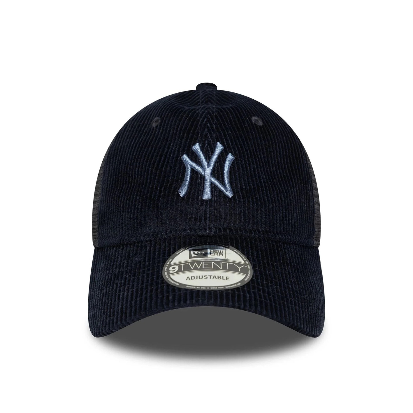 New York Yankees MLB Cord Navy 9TWENTY Trucker Adjustable Cap - Image 2