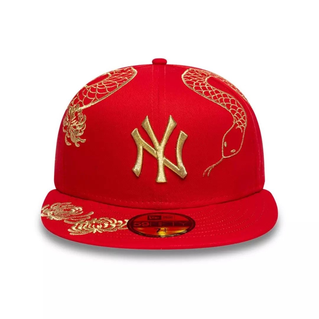 New Era 59Fifty 7 5/8 New York Yankees - Year of the Snake - RED - Image 2